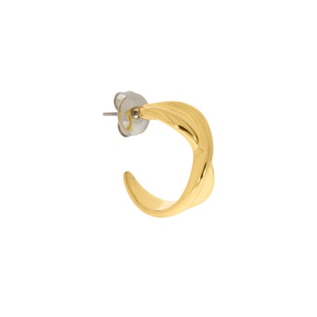 Brinco Dourado Ritmo 22mm