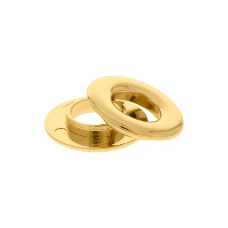 Ilhós Injetado Dourado 29mm