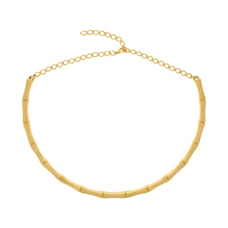 Colar Bambu Dourado 148mm