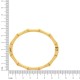 Bracelete Dourado Bambu 70mm
