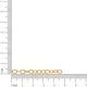 Corrente Elo Americano Dourado 4,20mm