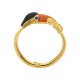 Bracelete Tucano Dourado 70mm