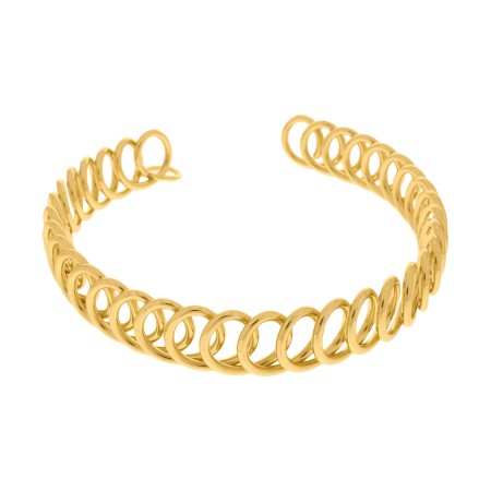 Choker de Mola Colar Dourado 101mm