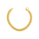 Bracelete de Mola Dourado 75mm