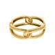 Maxi Bracelete Elos Dourado 75mm