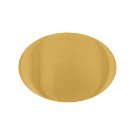 Fivela Cinto Dourado Escovado 35mm