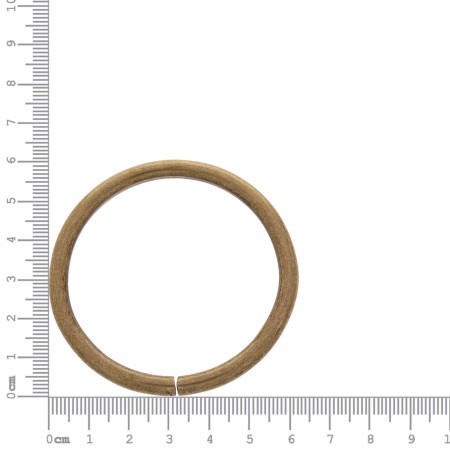 Argola Ouro Velho 62mm