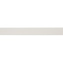 Tira Achatada de Couro Sintético Off White 10mm