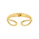 Bracelete Dourado Esculpido 68mm