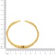 Bracelete Dourado Esculpido 68mm