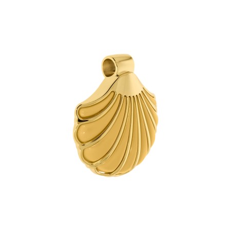 Pingente Concha do Mar Dourado 29mm