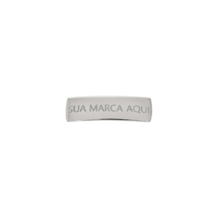 Placa Personalizada Níquel com Garra 33mm