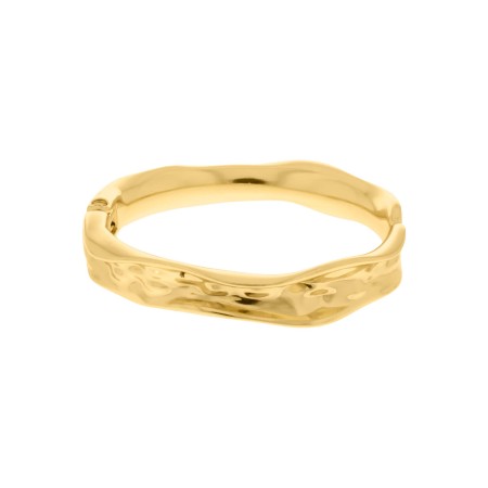 Bracelete Dourado Orgânico 70mm