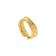 Anel Dourado Orgânico N° 23