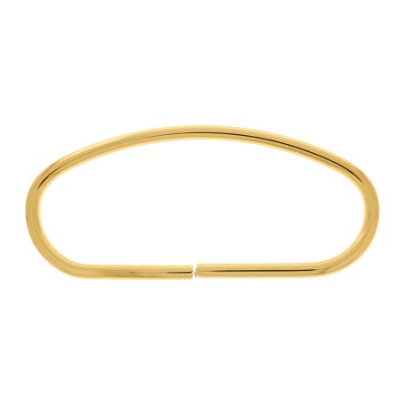 Alça para Bolsa Retorcida Dourada 145mm