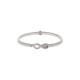 Bracelete Prateado Infinito Infantil 56mm