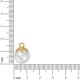Pingente Ouro com Pérola 19mm