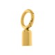 Ponteira Bolsa com Argola Articulada Ouro 58mm