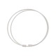 Bracelete de Braço Níquel com Strass 84mm