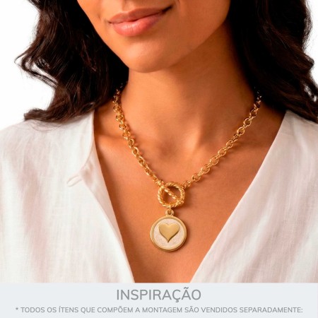 Fechamento Passador T Ouro 22mm