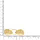 Passador Dourado Orgânico 65mm