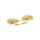 Passador Dourado Orgânico 65mm