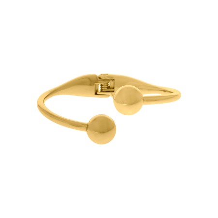 Bracelete Esferas Ouro 65mm
