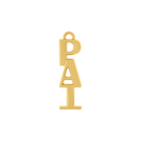 Pingente Pai Ouro 45mm