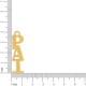 Pingente Pai Ouro 45mm