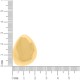 Anel Dourado Orgânico N° 21