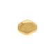 Passador Orgânico Dourado 22mm
