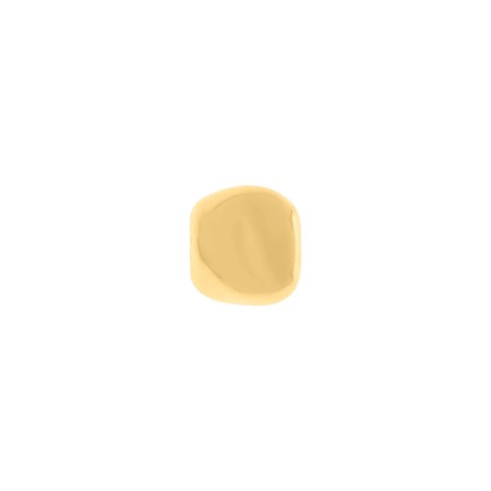 Passador Entremeio Orgânico Dourado 10mm