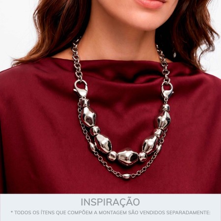 Passador Entremeio Orgânico Níquel 10mm