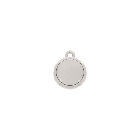 Pingente Medalha Níquel 17mm