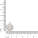 Pingente Medalha Níquel 17mm