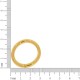 Argola Redonda Ouro 31mm