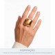 Anel Bold Ouro N° 22