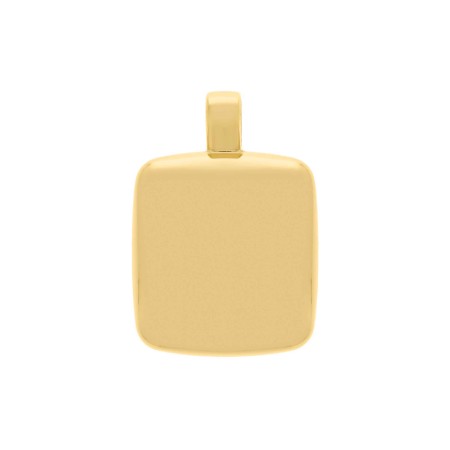 Pingente Dourado para Colar com Argola 54mm