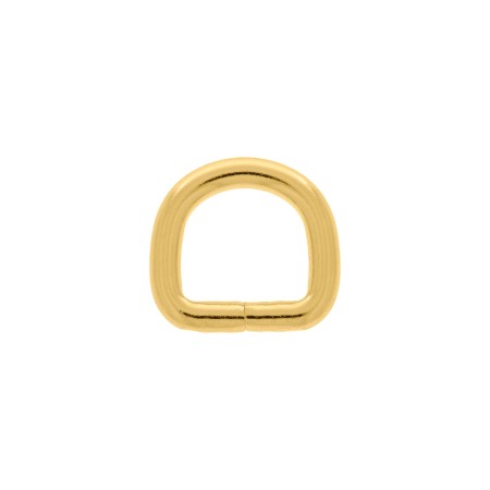 Meia Argola Ouro 16mm