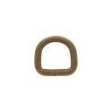 Meia Argola Ouro Velho 16mm