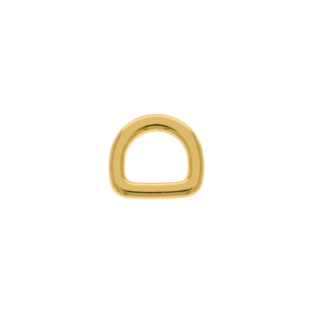 Meia Argola Injetada Ouro 13mm