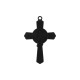 Pingente Crucifixo São Bento Preto 51mm