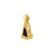 Pingente Nossa Senhora Aparecida Dourado 31mm