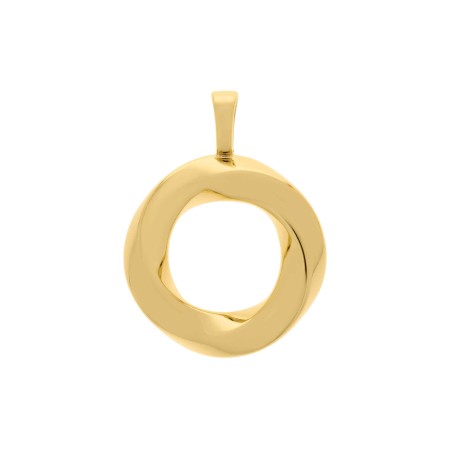 Pingente Movimento Dourado 54mm