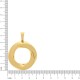 Pingente Movimento Dourado 54mm
