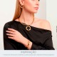 Bracelete Dourado Movimento 70mm
