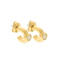 Brinco de Argola Shine Ouro 15mm
