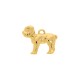 Pingente Cão Ouro 33mm