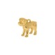 Pingente Cão Ouro 33mm
