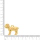 Pingente Cão Ouro 33mm